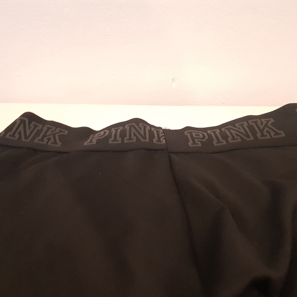 PINK Victoria's Secret Black Biker Shorts - Picture 2 of 5